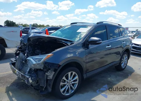 2018 Toyota Rav4 Limited из США, поврежденный, VIN 2T3YFREV2JW447985